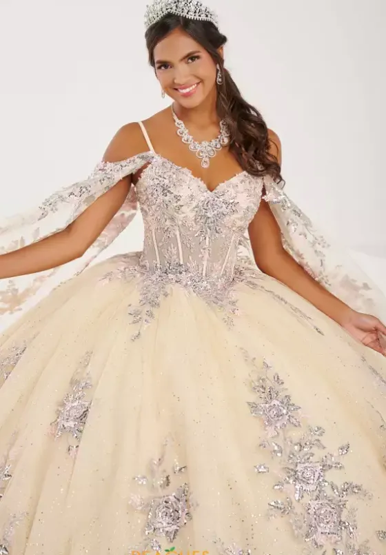 Sweet Sixteen|Quince Dresses With Sleeves^Tiffany Quinceanera 56491