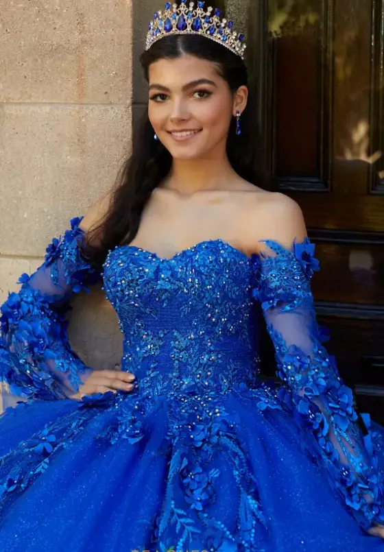 Quince Dresses With Sleeves|Plus Sized Quince Dresses^Tiffany Quinceanera 26057