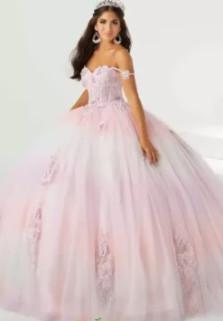 Sweet Sixteen|Plus Sized Quince Dresses^Tiffany Quinceanera 56469 Multi Ombre