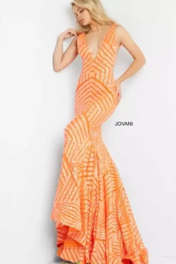 Pageant|Long Dresses^Jovani V Neck Long Fitted Dress 59762