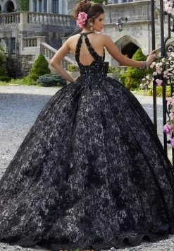 Plus Sized Quince Dresses|Sweet Sixteen^Vizcaya Quinceanera 34026 Red