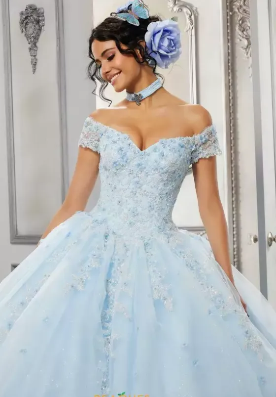 Quince Dresses With Sleeves|Plus Sized Quince Dresses^Vizcaya Quinceanera 60143