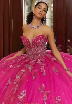 Plus Sized Quince Dresses|Sweet Sixteen^Vizcaya Quinceanera 89473