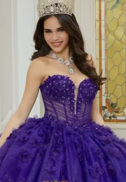 Sweet Sixteen|Quince Dresses With Sleeves^Vizcaya Quinceanera 60203