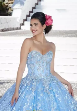 Quince Dresses With Sleeves|Sweet Sixteen^Vizcaya Quinceanera 89366