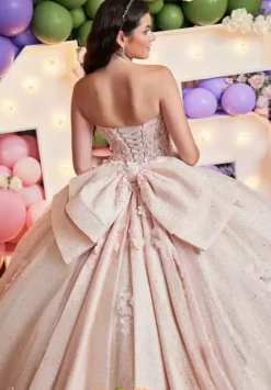 Sweet Sixteen|Quince Dresses With Sleeves^Vizcaya Quinceanera 89512