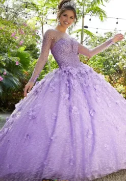 Quince Dresses With Sleeves|Sweet Sixteen^Vizcaya Quinceanera 89297