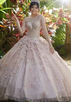 Quince Dresses With Sleeves|Sweet Sixteen^Vizcaya Quinceanera 89297