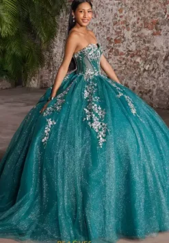 Sweet Sixteen|Quince Dresses With Sleeves^Vizcaya Quinceanera 89563
