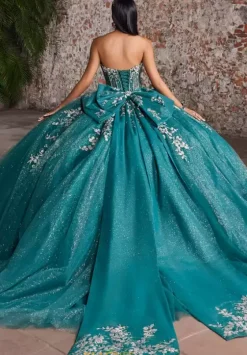 Sweet Sixteen|Quince Dresses With Sleeves^Vizcaya Quinceanera 89563