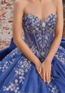 Sweet Sixteen|Quince Dresses With Sleeves^Vizcaya Quinceanera 89563