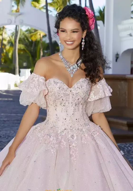 Plus Sized Quince Dresses|Sweet Sixteen^Vizcaya Quinceanera 60164