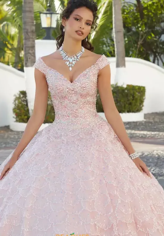 Sweet Sixteen^Vizcaya Quinceanera 34071 Blush