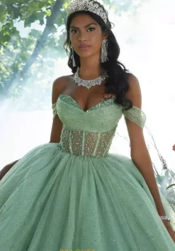 Sweet Sixteen|Plus Sized Quince Dresses^Vizcaya Quinceanera 60194